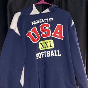 Softball sweatshirt